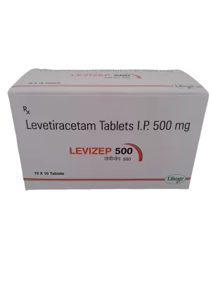 LEVIZEP 500 MG - 10 TABLETS