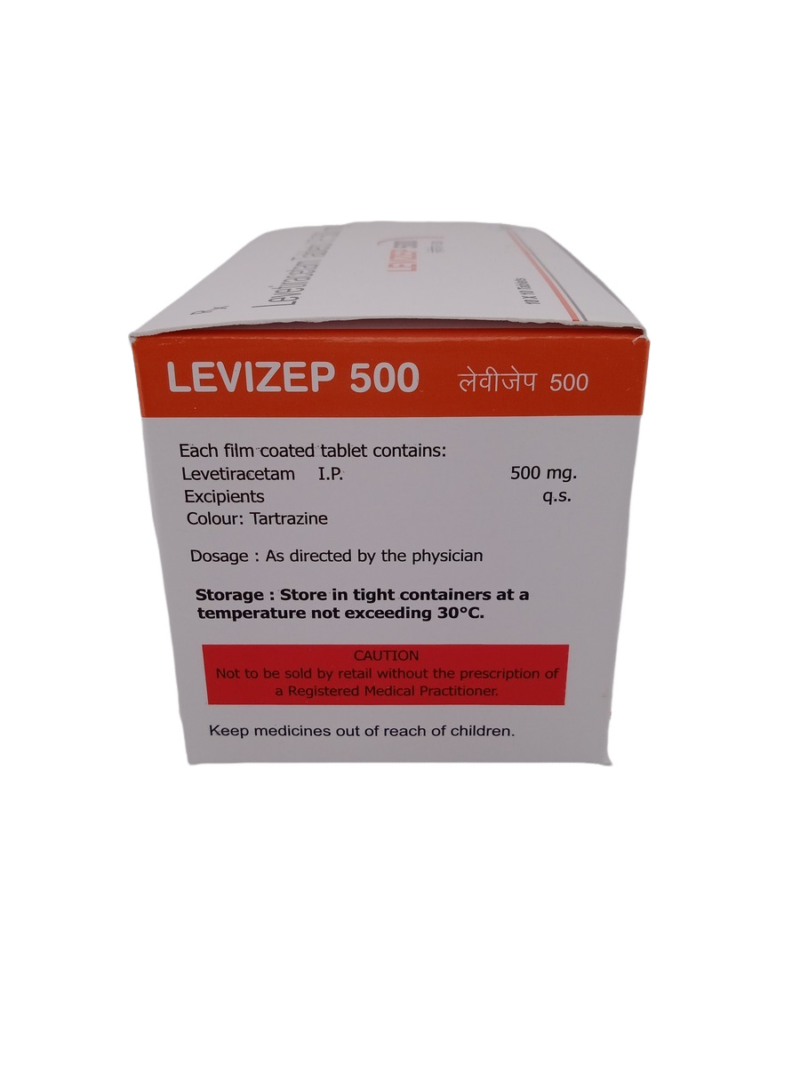 LEVIZEP 500 MG - 10 TABLETS - Image 4