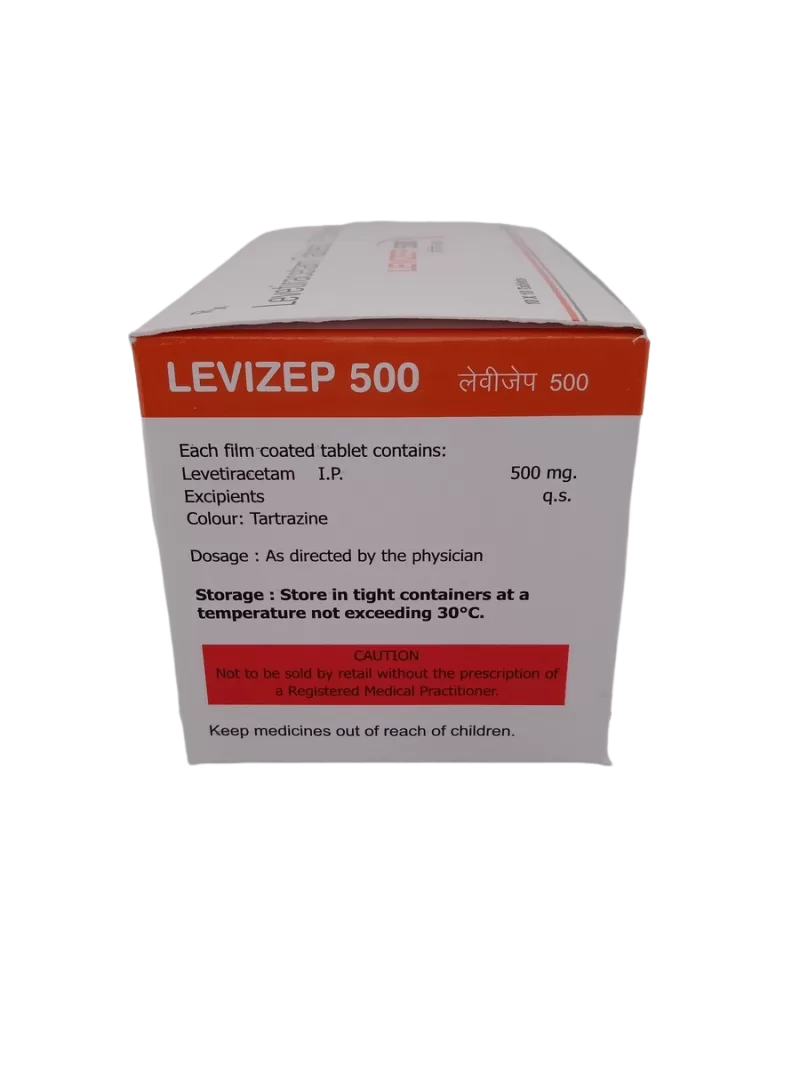 LEVIZEP 500 MG - 10 TABLETS - Image 4