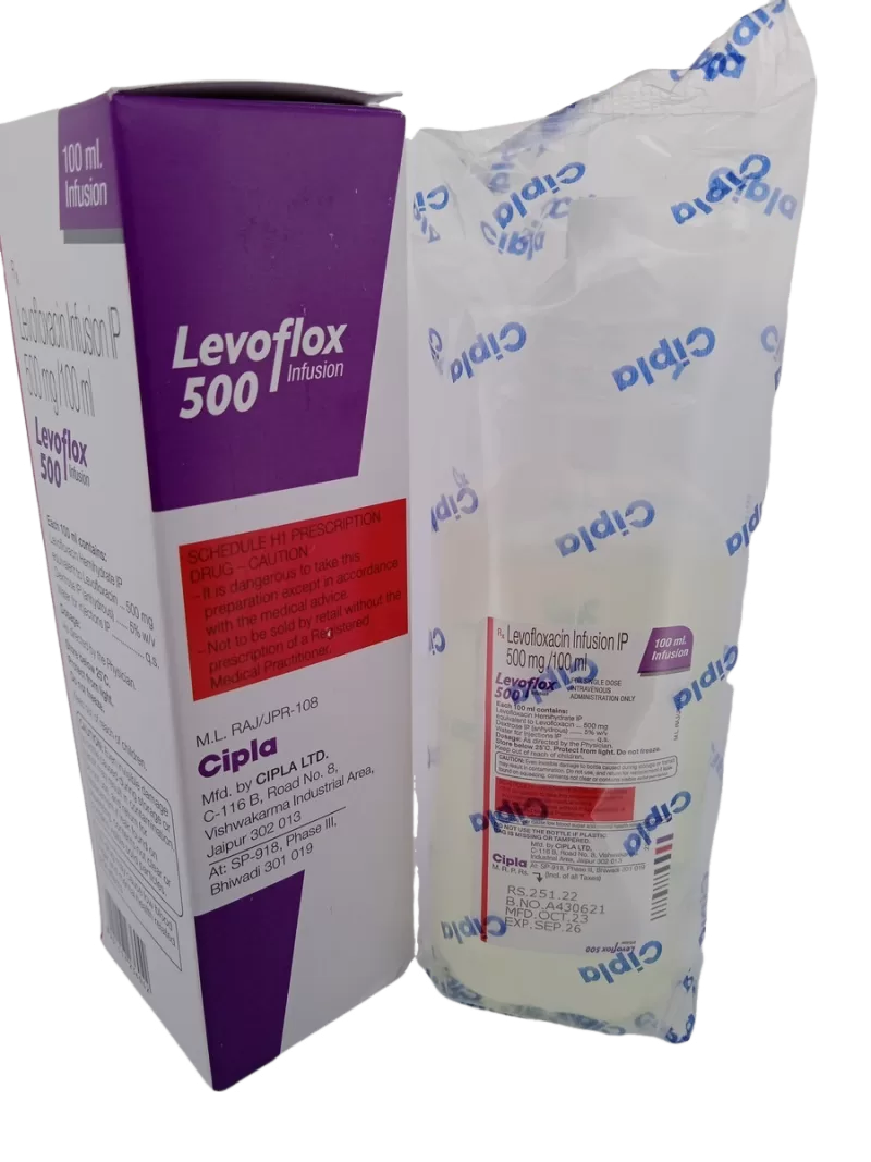 LEVOFLOX 500 MG - 1 INFUSION OF 100ML - Image 3