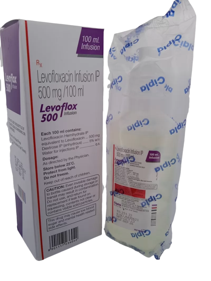 LEVOFLOX 500 MG - 1 INFUSION OF 100ML - Image 4