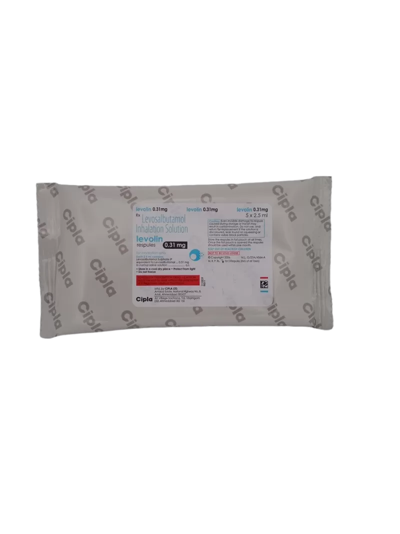 LEVOLIN 0.31 MG - 5 RESPULES OF 2.5ML - Image 5