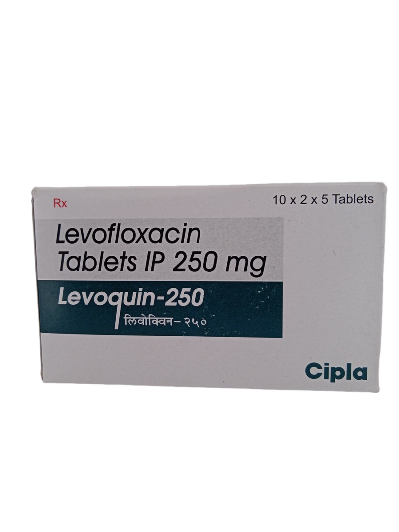 LEVOQUIN 250 MG - 5 TABLETS