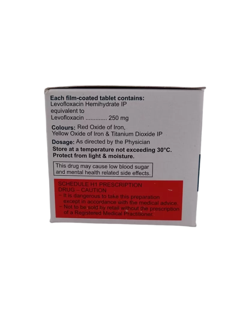 LEVOQUIN 250 MG - 5 TABLETS - Image 4
