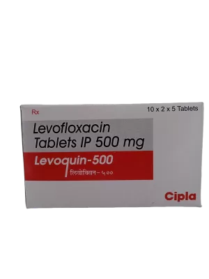 LEVOQUIN 500 MG - 5 TABLET