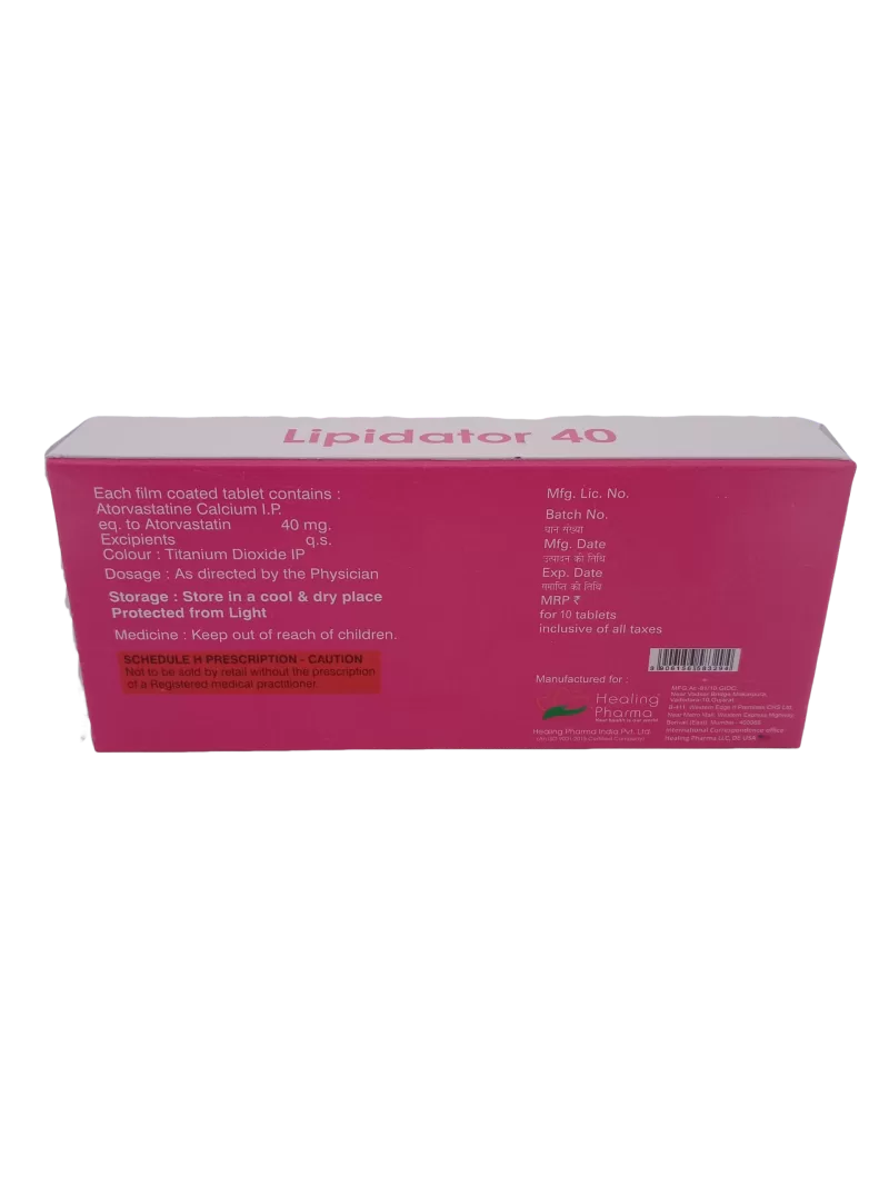 LIPIDATOR 40 MG - 10 TABLETS - Image 4
