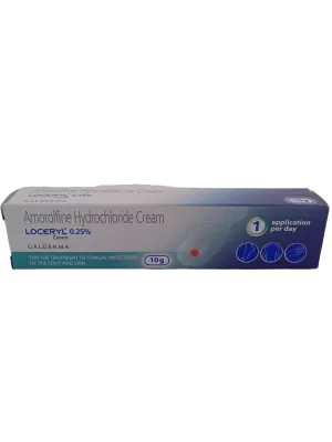LOCERYL CREAM 0.25% - 1 TUBE OF 10gm
