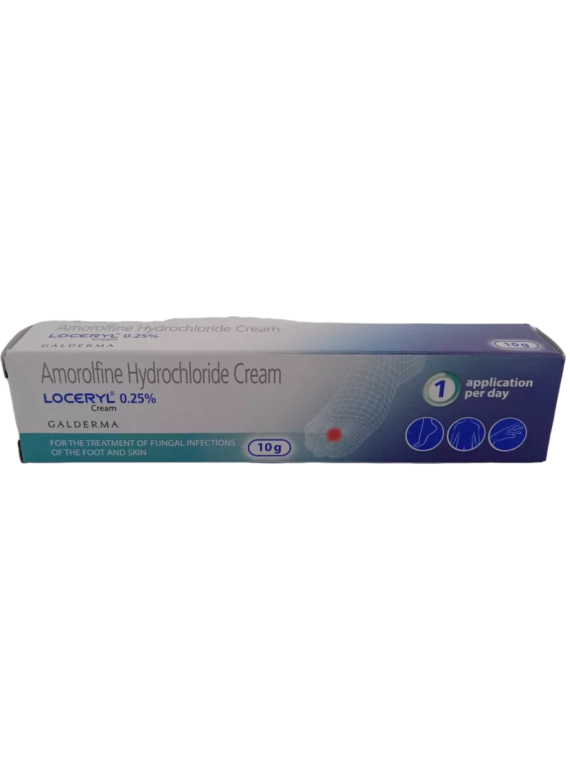 LOCERYL CREAM 0.25% - 1 TUBE OF 10gm