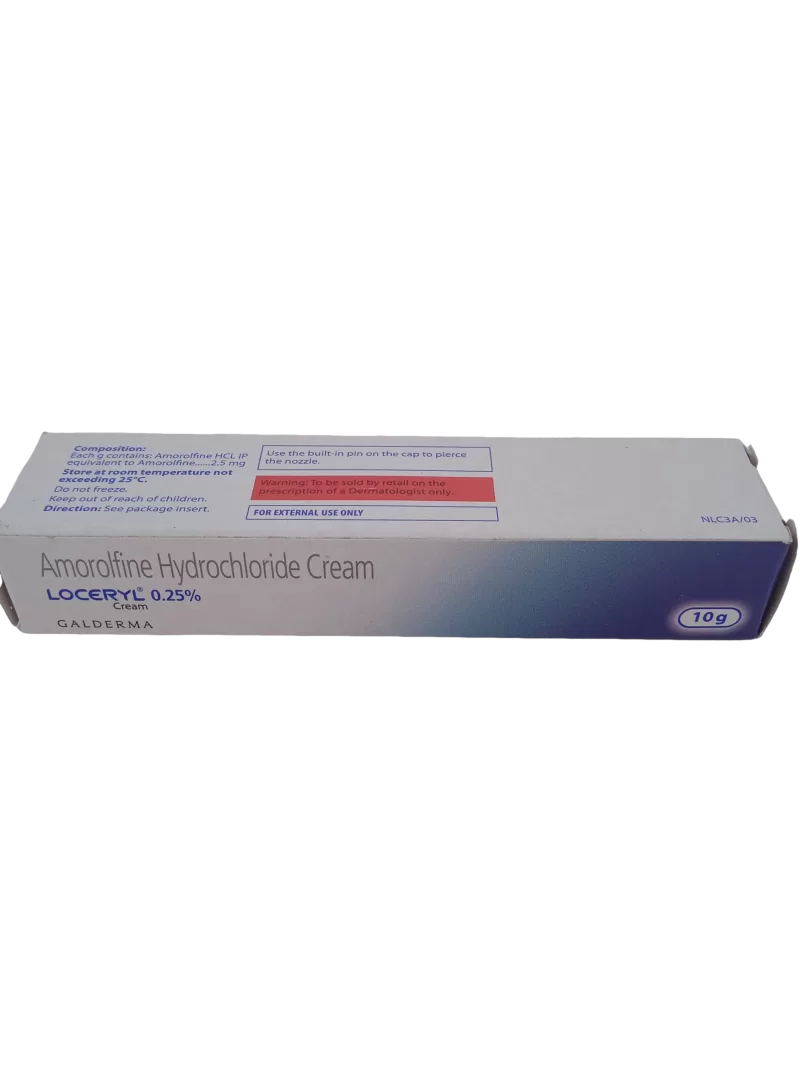 LOCERYL CREAM 0.25% - 1 TUBE OF 10gm - Image 3
