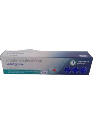 LOCERYL CREAM 0.25% - 1 TUBE OF 30gm