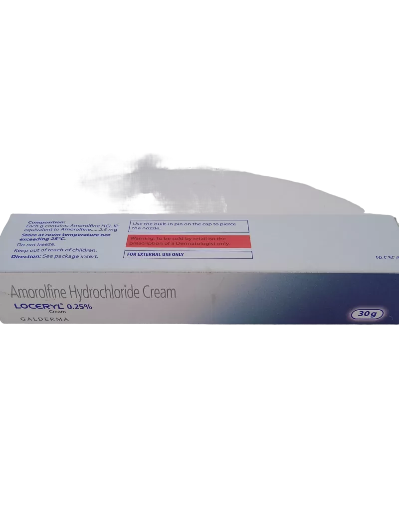 LOCERYL CREAM 0.25% - 1 TUBE OF 30gm - Image 4