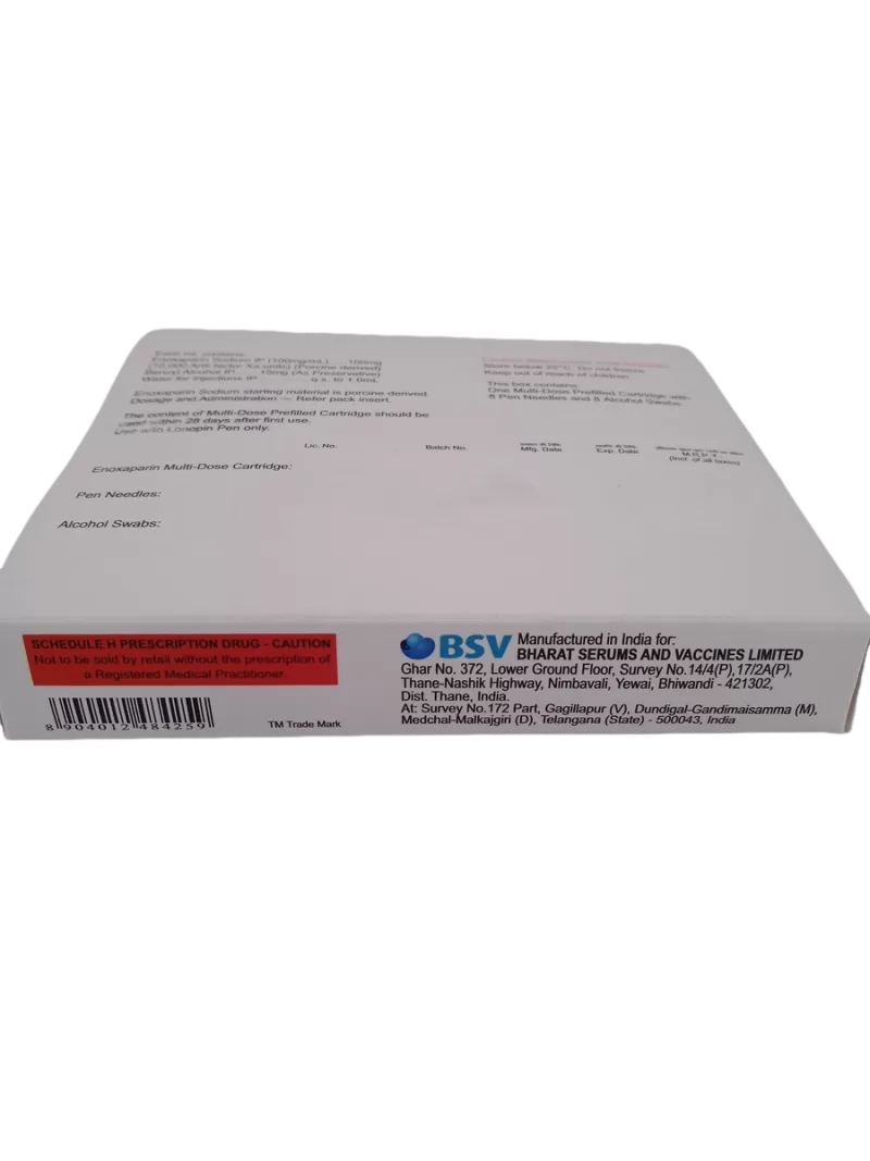 LONOPIN PEN - 1 PEN WITH 8 NEEDLES AND 8 ALCOHOL SWABS - Image 3