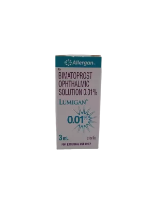 LUMIGAN 0.01% - 1 BOTTLE OF 3ML