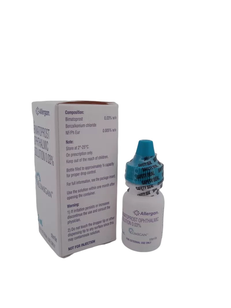 LUMIGAN 0.03% - 1 BOTTLE OF 3ML - Image 3