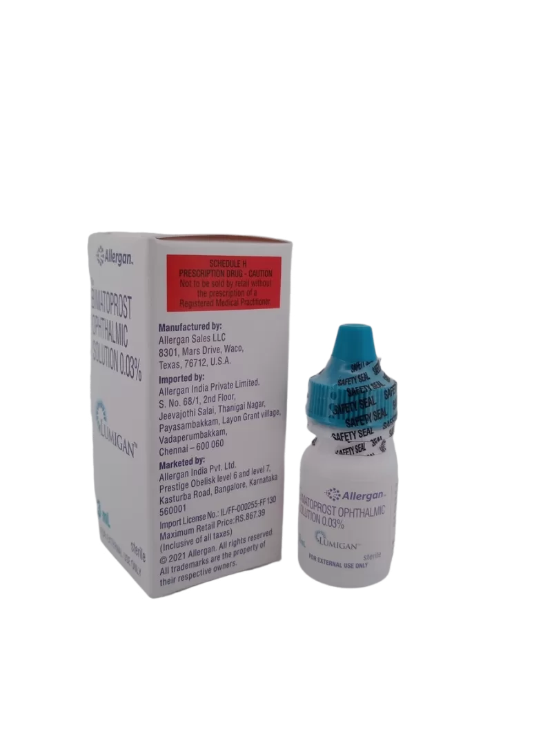 LUMIGAN 0.03% - 1 BOTTLE OF 3ML - Image 4