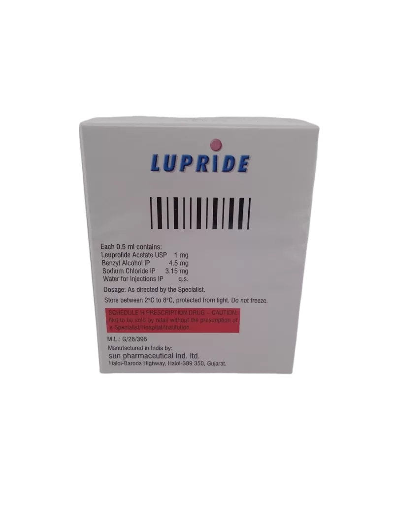 LUPRIDE 1MG/0.5ML - 1 PACK - Image 4