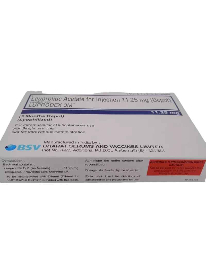 LUPRODEX 3M 11.25 MG - 1 VAIL AND 1 AMPOULE OF 2ML - Image 4