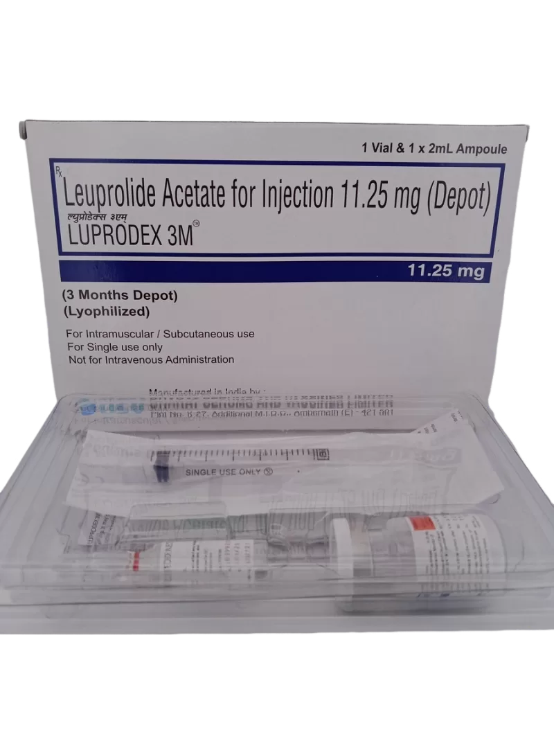LUPRODEX 3M 11.25 MG - 1 VAIL AND 1 AMPOULE OF 2ML - Image 2