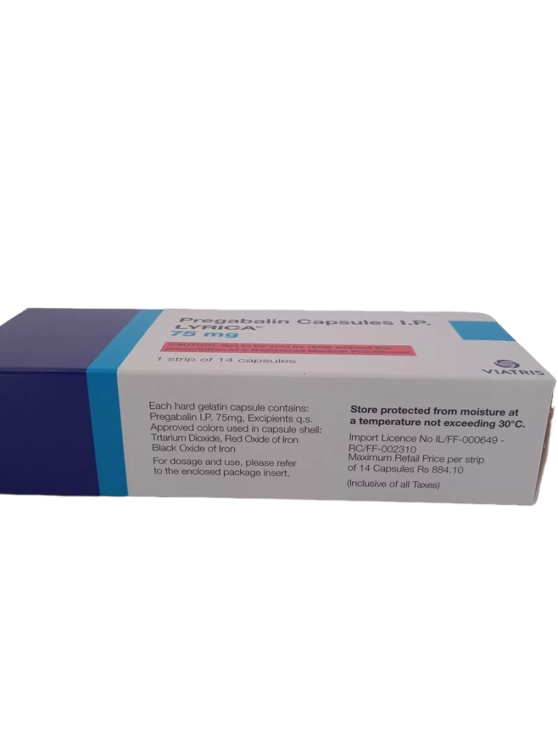 LYRICA 75 MG - 14 CAPUSLES - Image 2