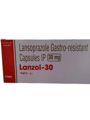 LANZOL 30 MG - 10 CAPSULE