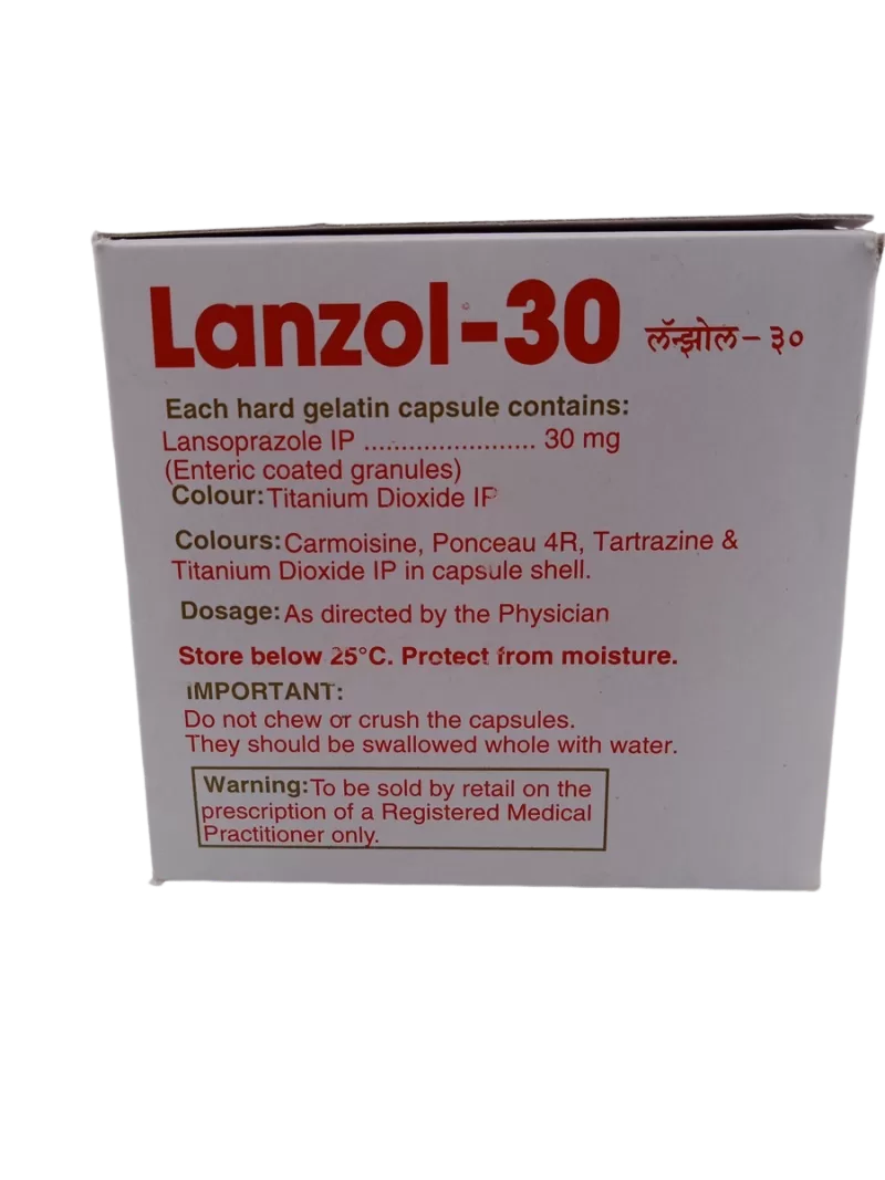 LANZOL 30 MG - 10 CAPSULE - Image 4