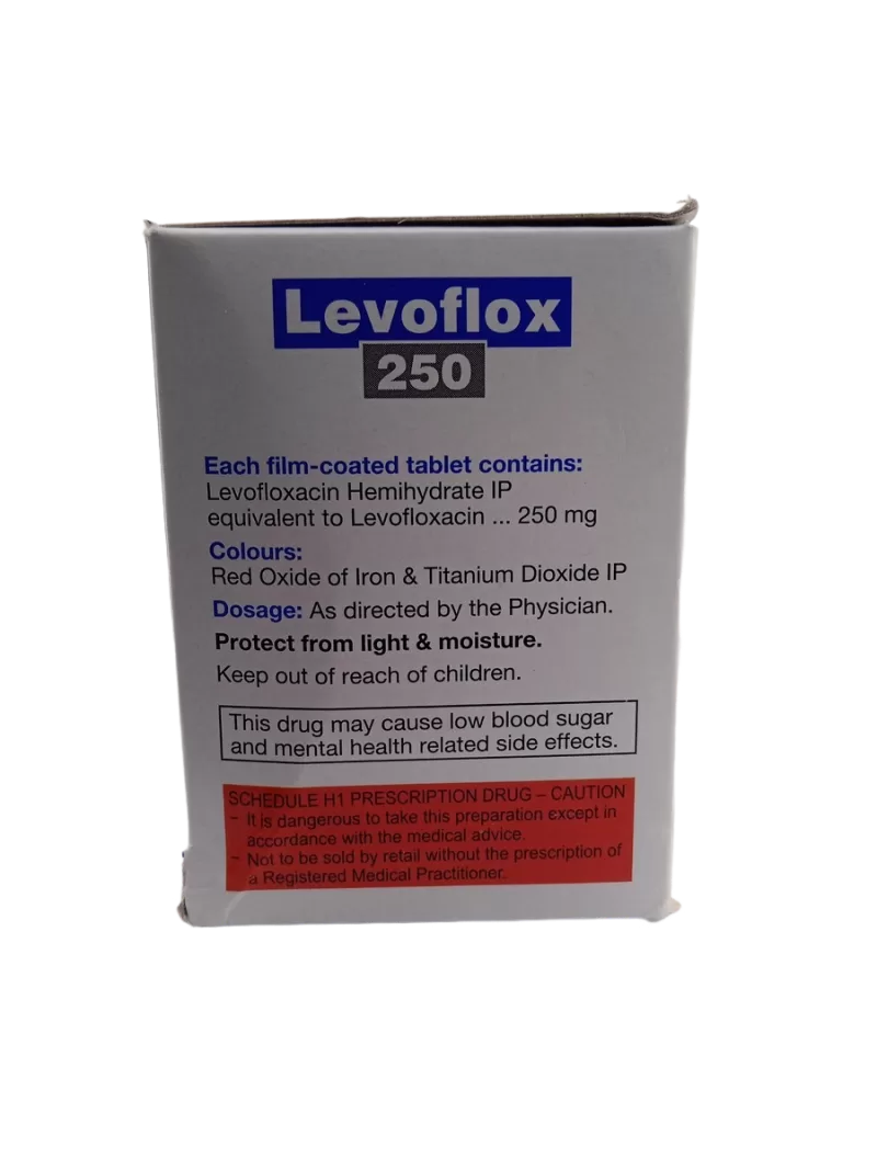 LEVOFLOX 250 MG - 10 TABLETS - Image 4