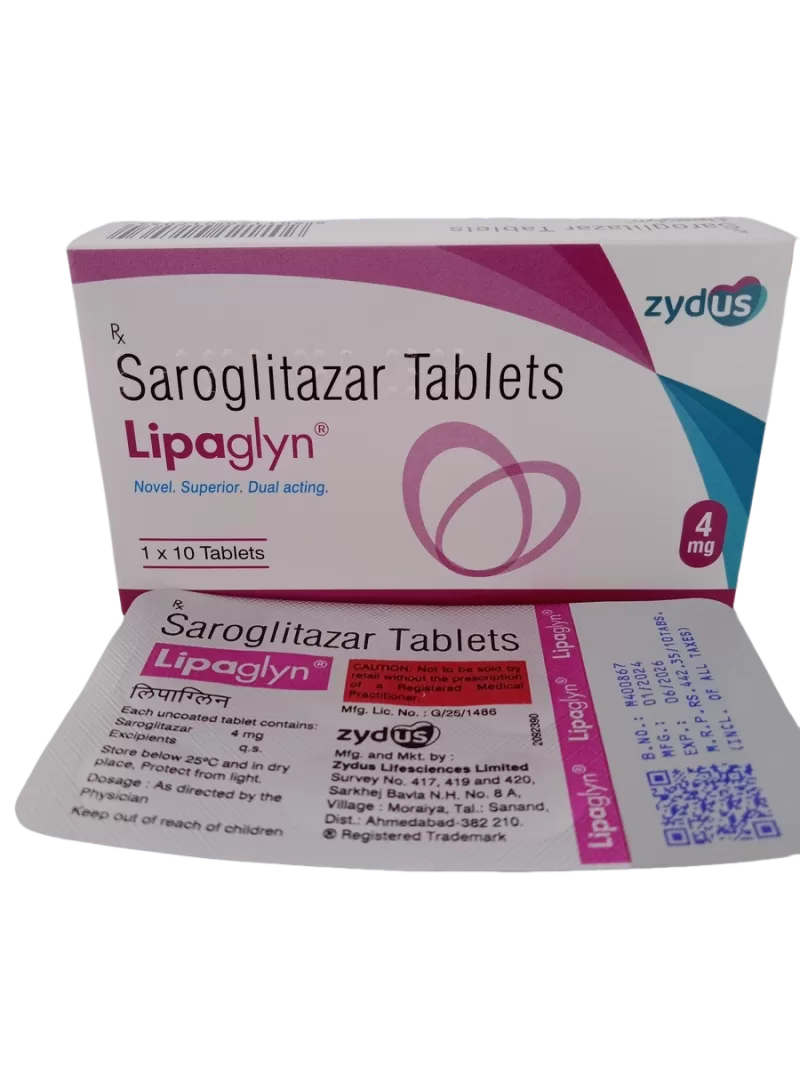 LIPAGLYN 4 MG - 10 TABLET - Image 3
