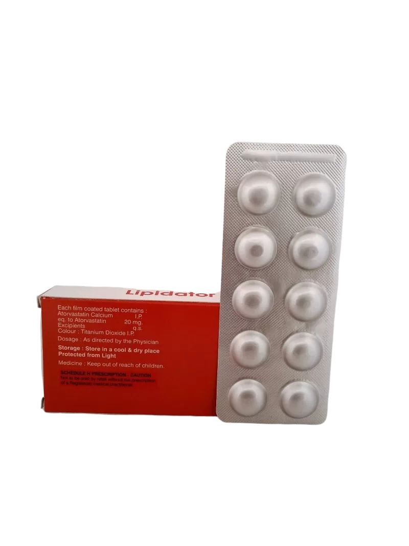 LIPIDATOR 20 MG - 10 TABLETS - Image 2