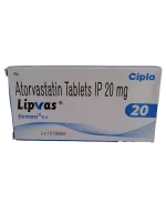 LIPVAS 20 MG - 10 TABLET