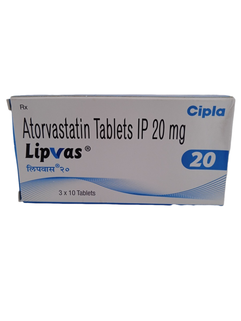 LIPVAS 20 MG - 10 TABLET