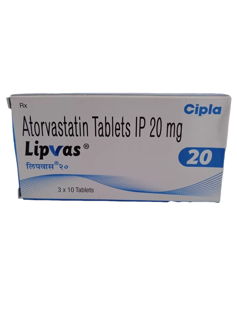 LIPVAS 20 MG - 10 TABLET