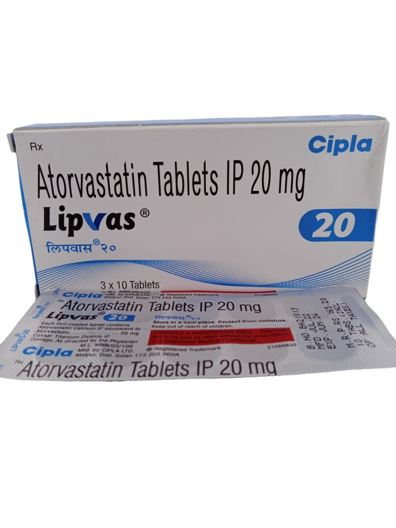 LIPVAS 20 MG - 10 TABLET - Image 2