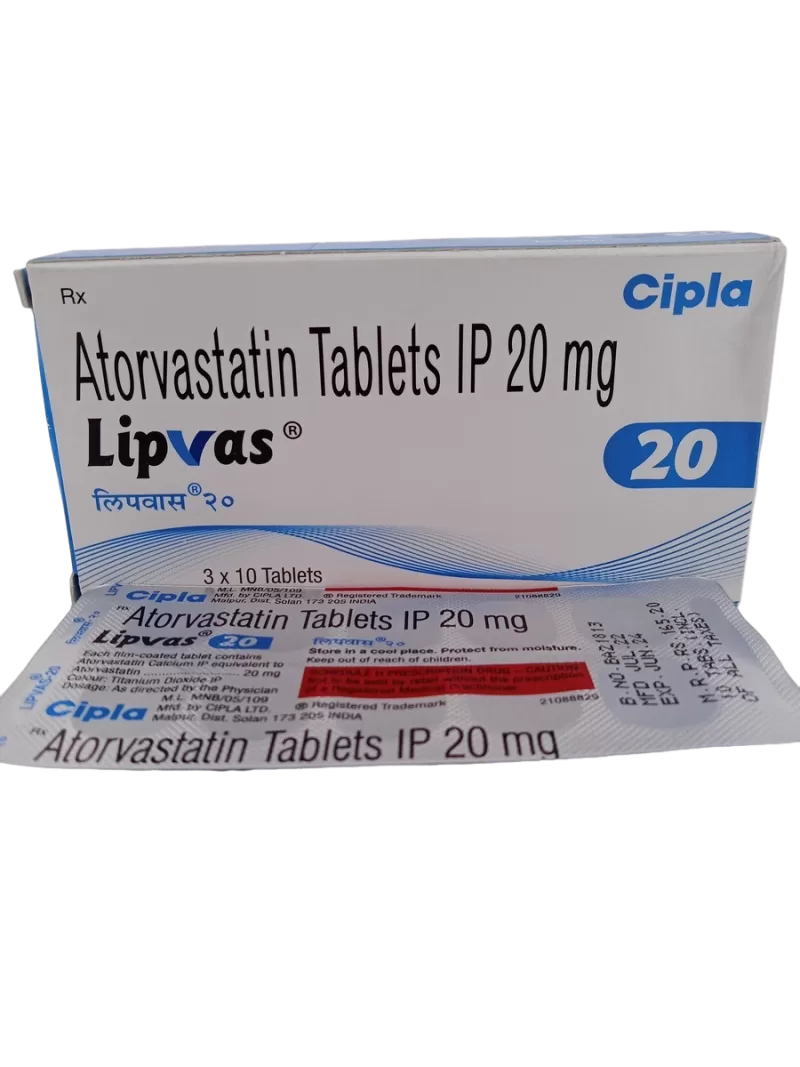 LIPVAS 20 MG - 10 TABLET - Image 2