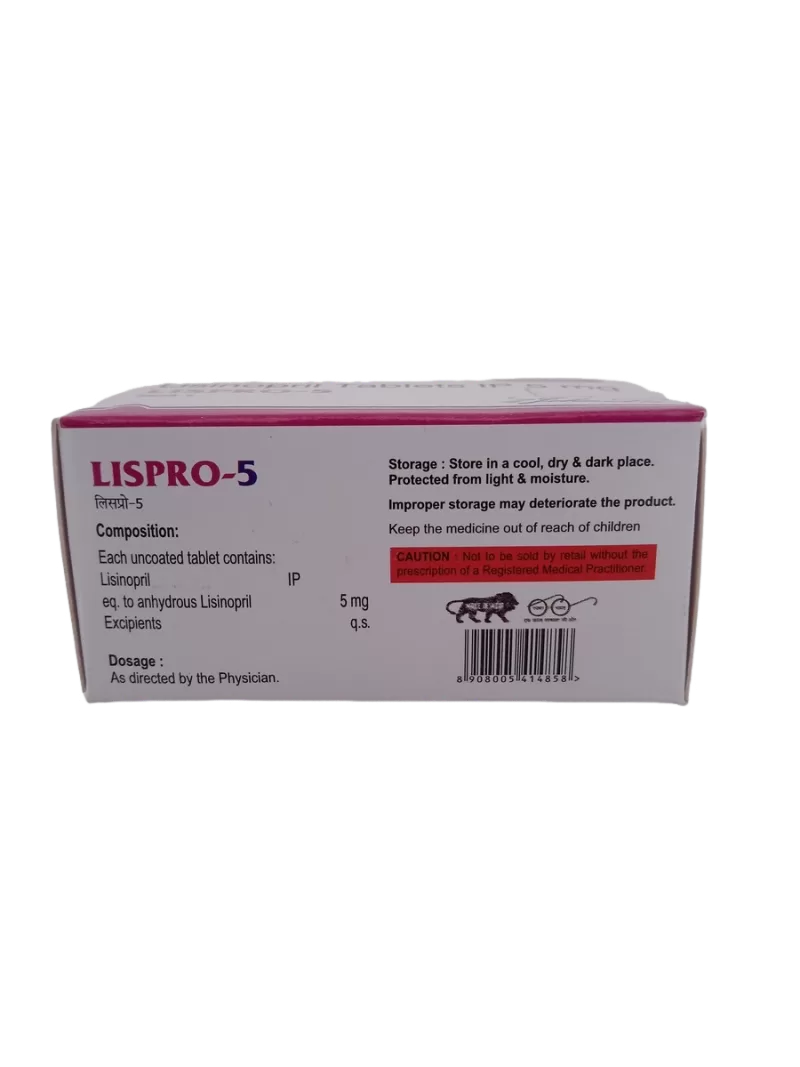 LISPRO 5 MG - 10 TABLETS - Image 4