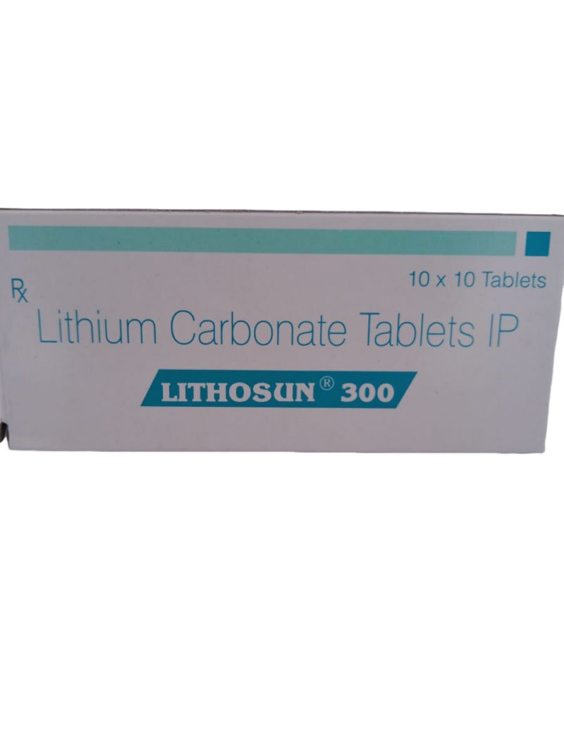 LITHOSUN 300MG - 10 TABLETS