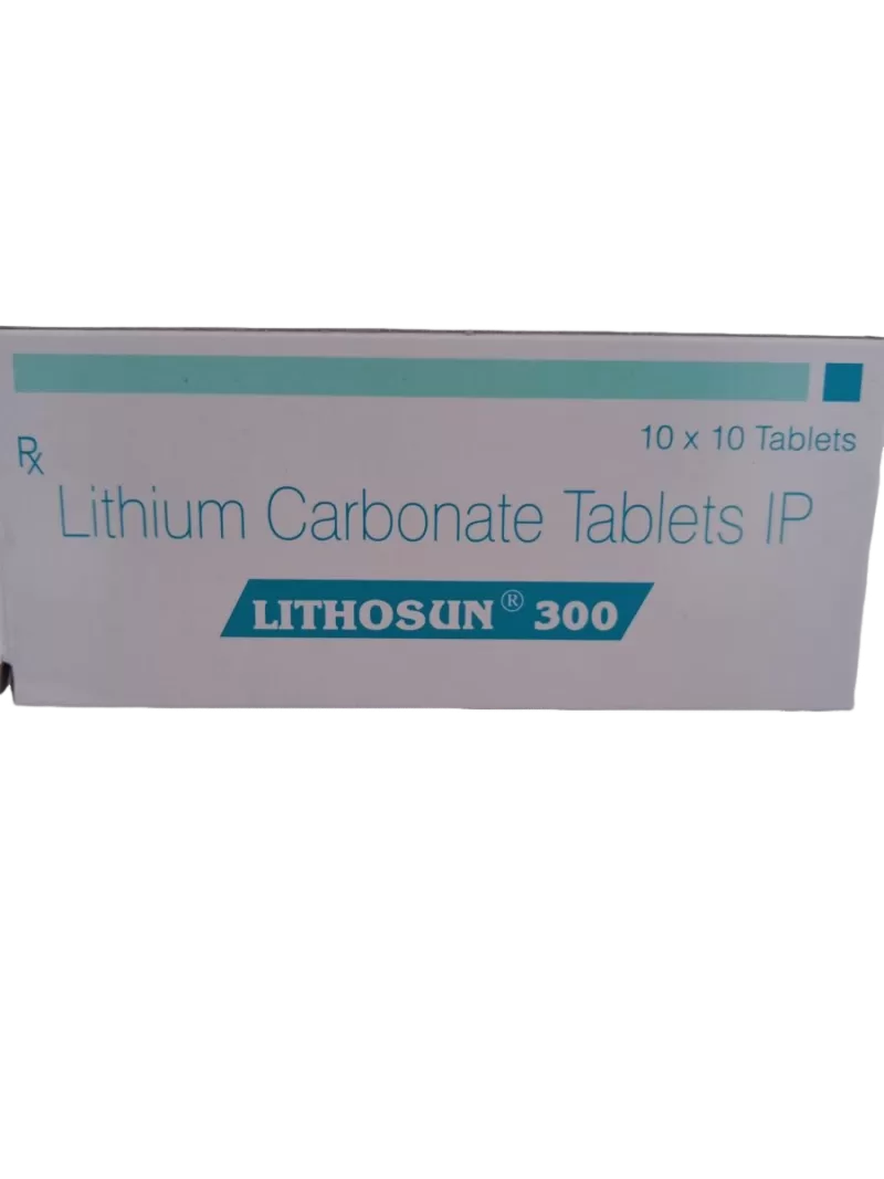 LITHOSUN 300MG - 10 TABLETS
