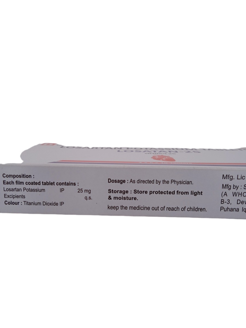LOSATAN 25 MG - 10 TABLET - Image 4
