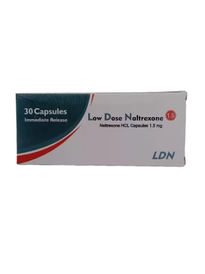 LDN (Low Dose Naltrexone) 1.5MG – 10 CAPSULES