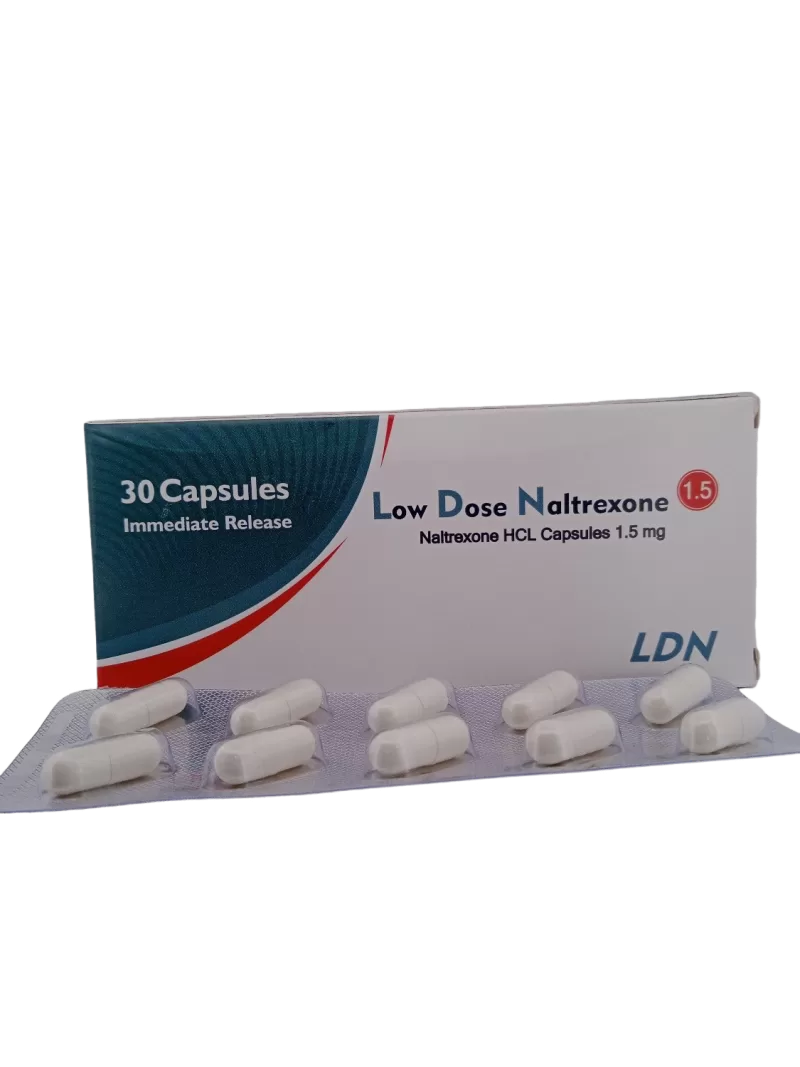 LDN (Low Dose Naltrexone) 1.5MG – 10 CAPSULES - Image 2