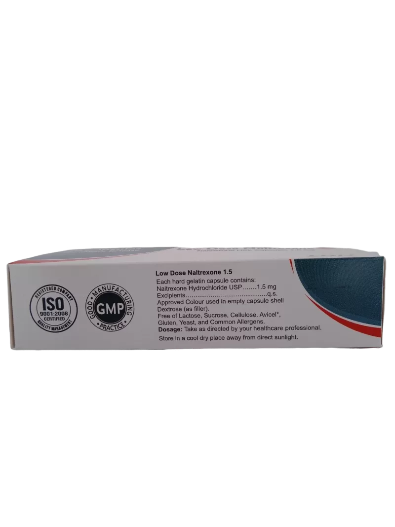 LDN (Low Dose Naltrexone) 1.5MG – 10 CAPSULES - Image 4