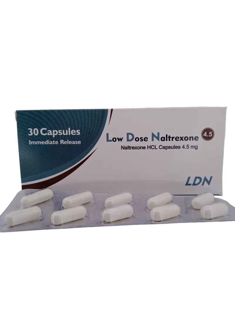 LDN (Low Dose Naltrexone) 4.5MG – 10 CAPSULES - Image 2