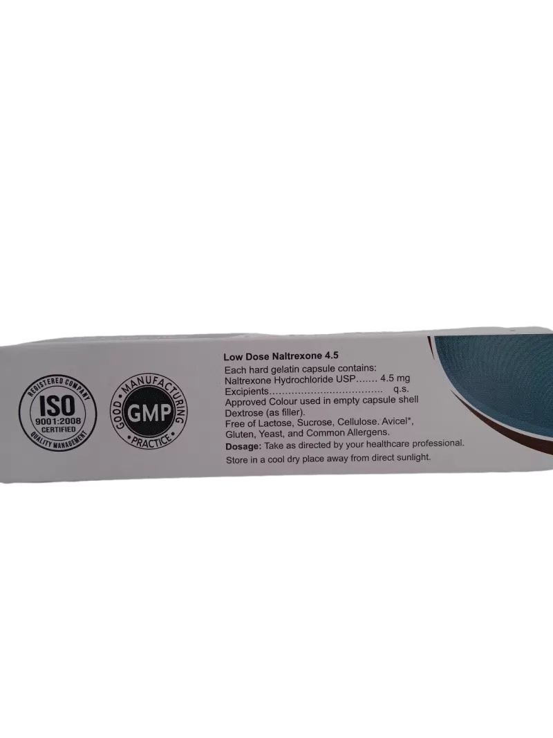 LDN (Low Dose Naltrexone) 4.5MG – 10 CAPSULES - Image 4