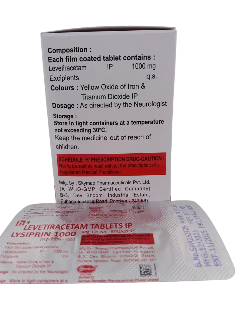 LYSIPRIN 1000 MG - 10 TABLETS - Image 4