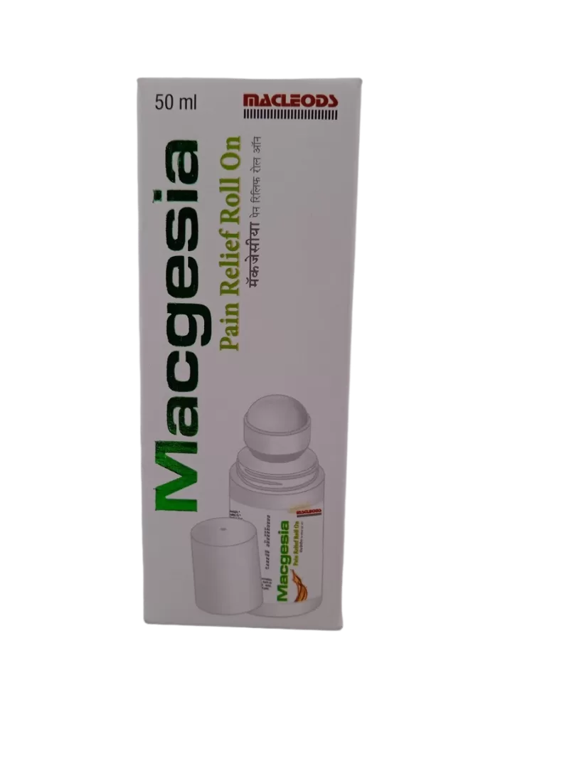 MACGESIA PAIN RELIEF ROLL ON - 1 BOTTLE OF 50ML