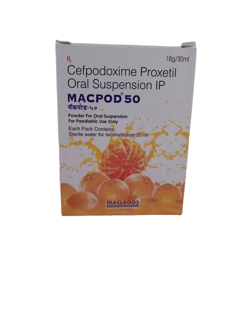 MACPOD 50 MG - 1 BOTTLE OF 18g/30ML