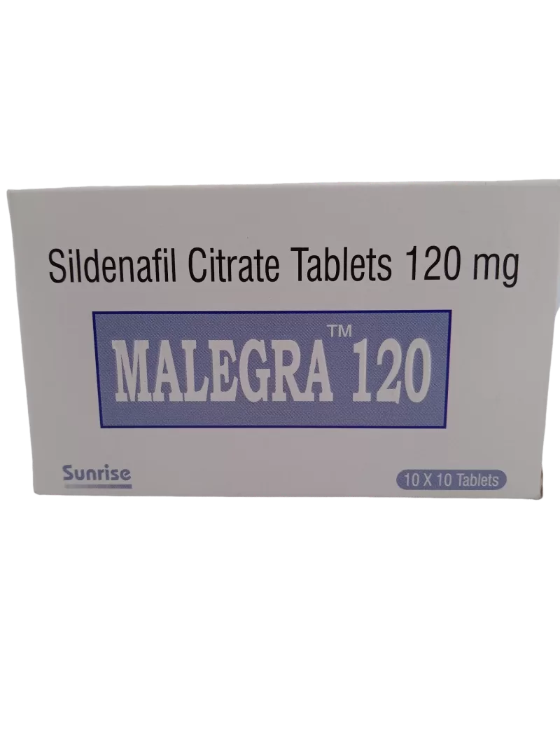 MALEGRA 120 MG - 10 TABLETS