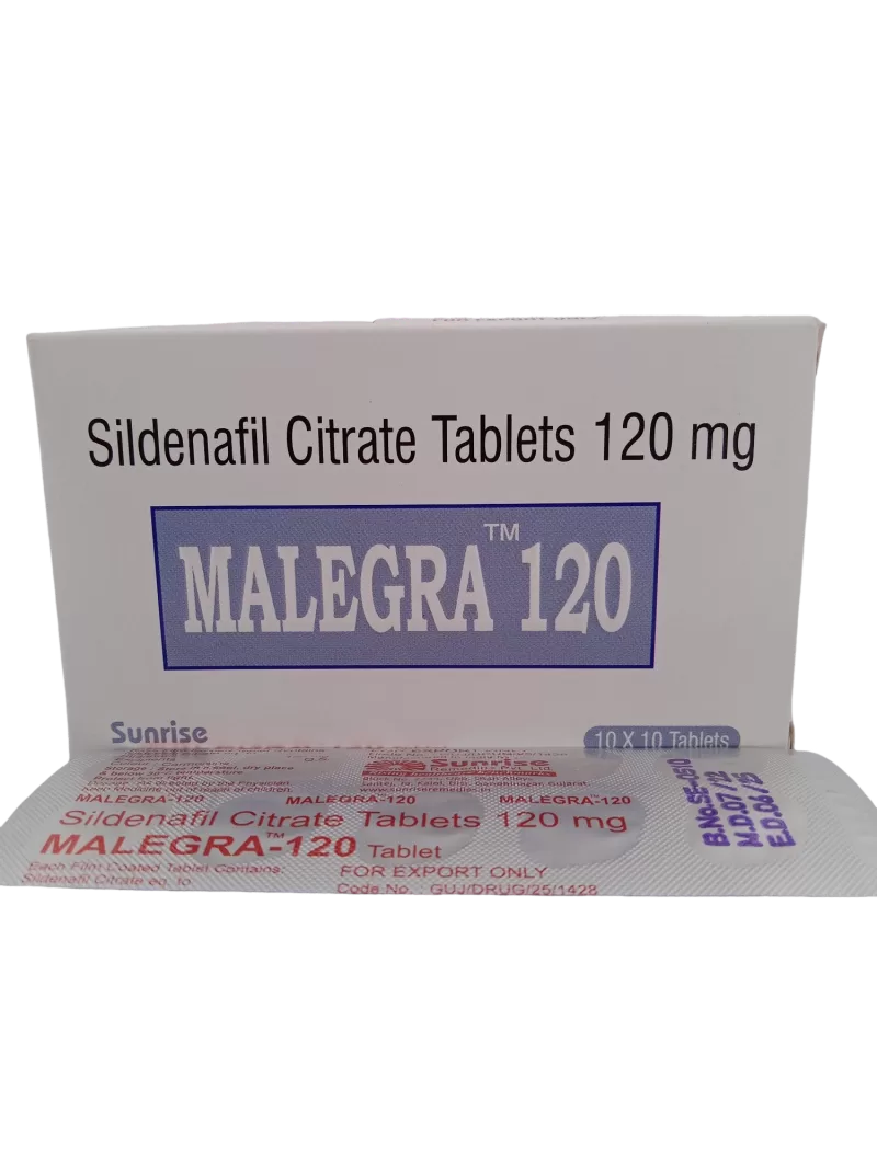 MALEGRA 120 MG - 10 TABLETS - Image 3