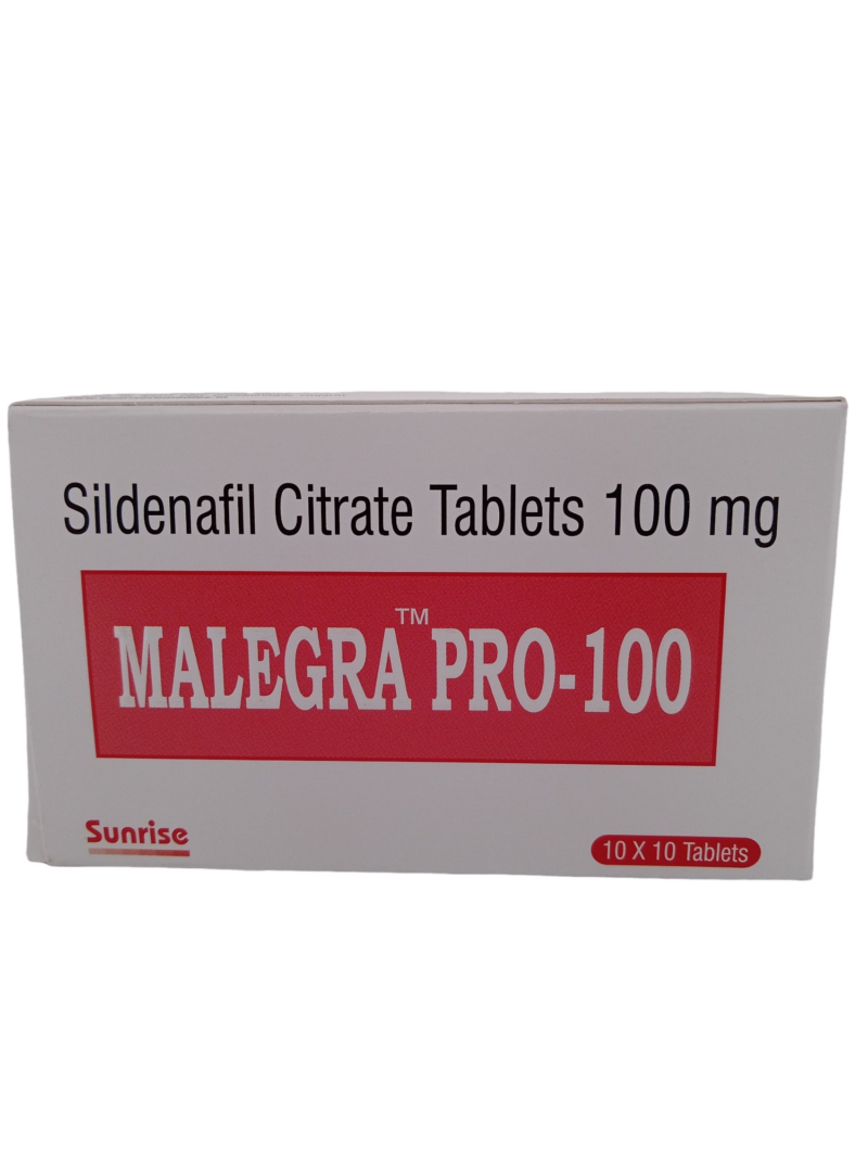 MALEGRA PRO 100 MG - 10 TABLETS