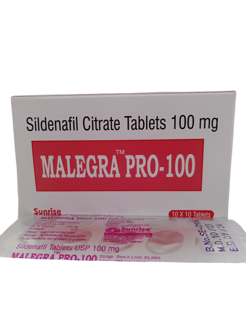 MALEGRA PRO 100 MG - 10 TABLETS - Image 3