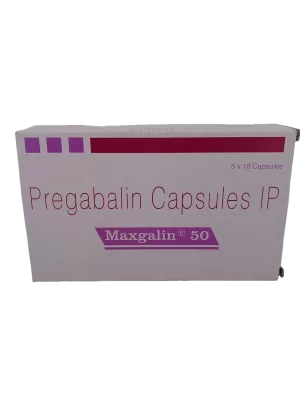 MAXGALIN 50 MG - 10 CAPSULES
